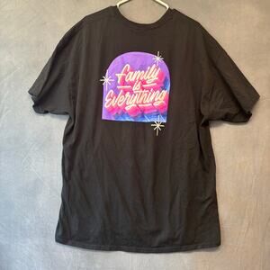 Taco Bell T-Shirt Black Family is Everything Retro Graphic Tee Men’s Size XL